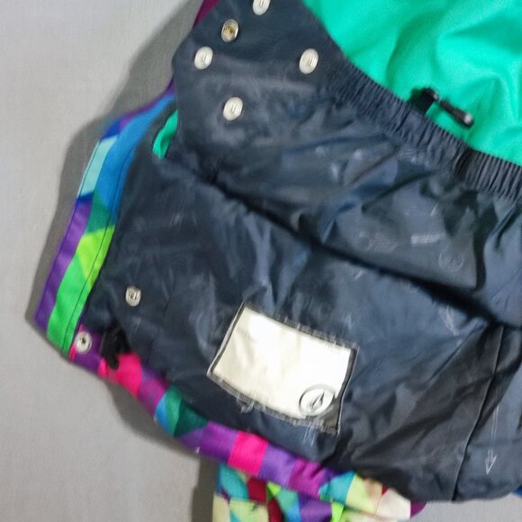 Volcom Bolt Insulated winter/ski jacket women's M multi-colour Let It Storm - Picture 11 of 15